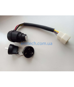 Замок зажигания в сборе для генератора Vitals ERS 4.6d