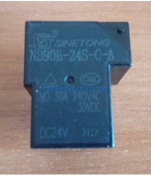 Реле NB90E-24S-C-A, 30А, 240VAC, 30VDS