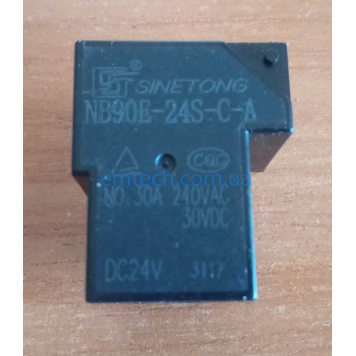 Реле NB90E-24S-C-A, 30А, 240VAC, 30VDS