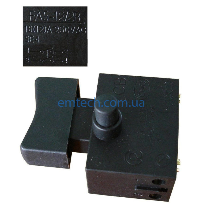 Кнопка для болгарки Vitals Ls 1286HLv